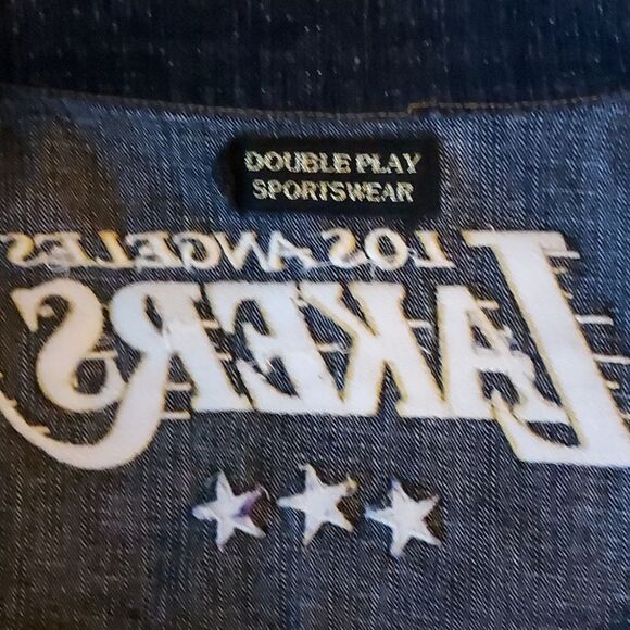 Los Angeles Lakers Denin  Jacket M - Picture 8 of 14